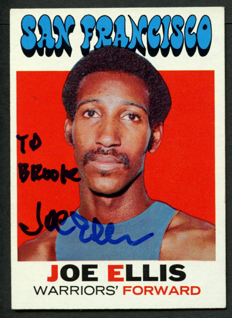 Joe Ellis #51 signed autograph auto 1971-72 Topps Basketball Trading Card
