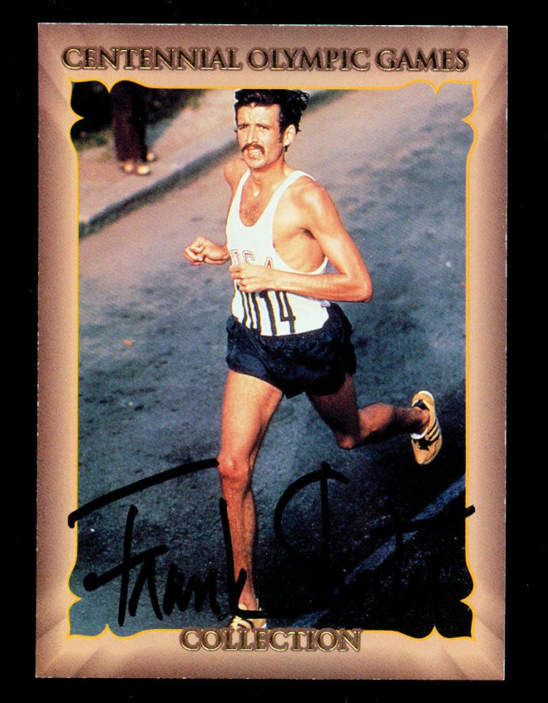 Frank Shorter #91 signed autograph auto Atlanta Centennial Olympic Games Card