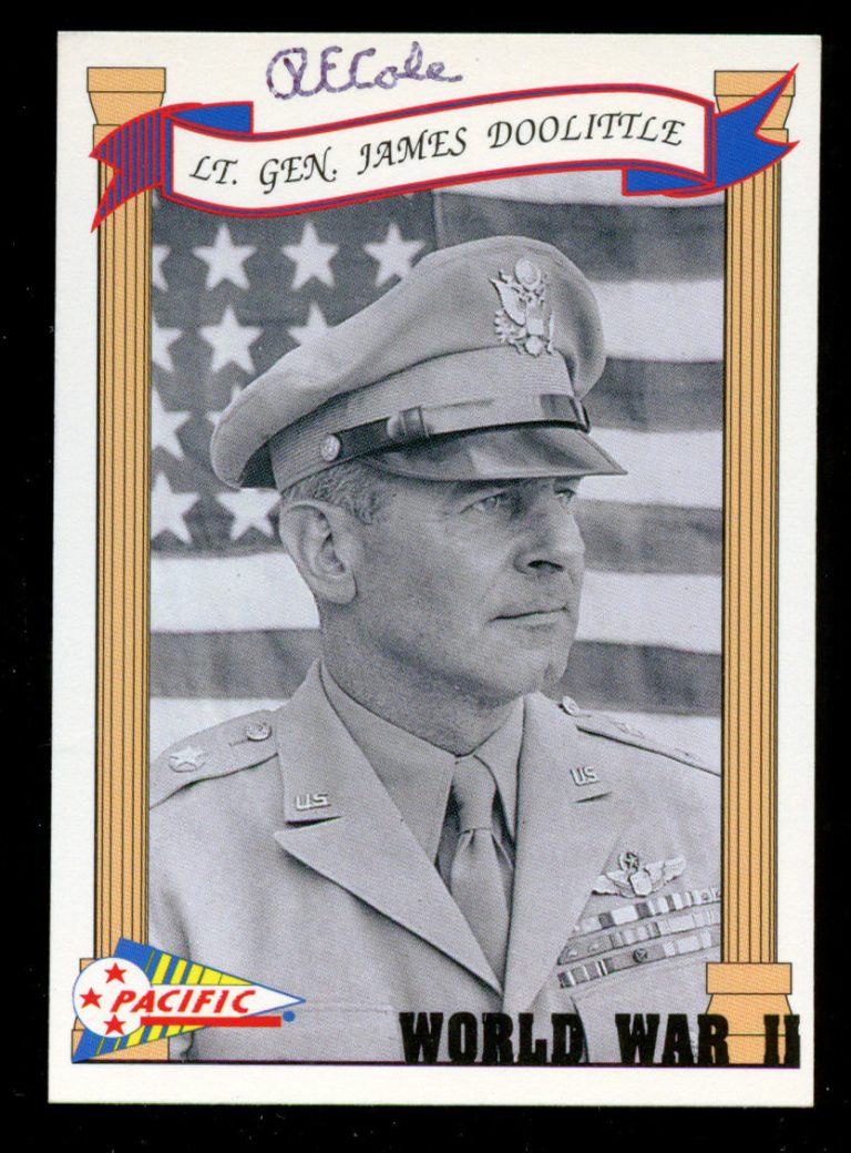 Richard E. Cole d. 2019 signed autograph auto Doolittle Raider WWII Trading Card