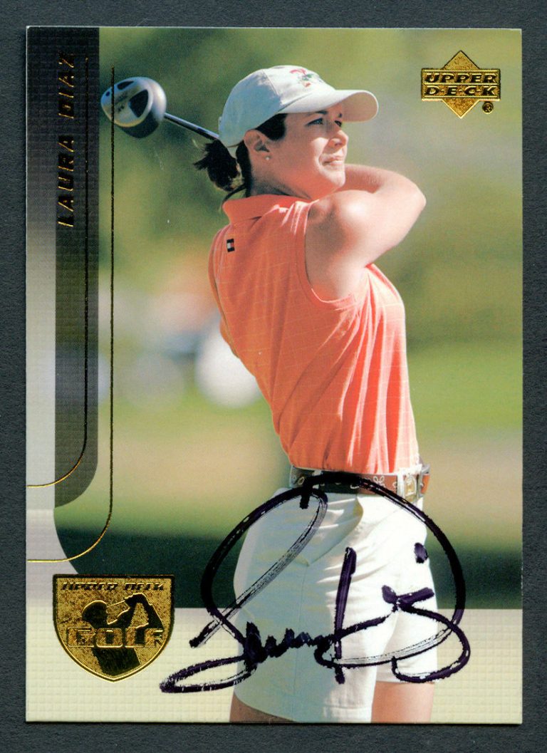 Laura Diaz #26 signed autograph auto 2004 Upper Deck LPGA Golf Trading Card