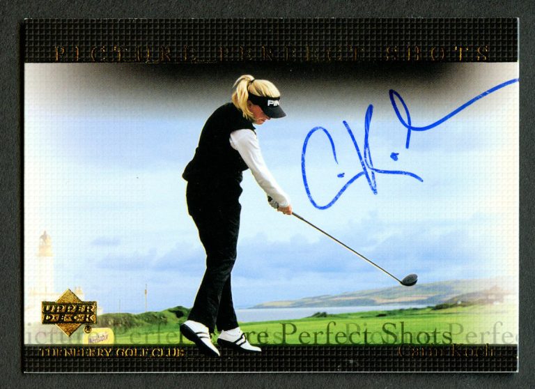 Carin Koch #78 signed autograph auto 2004 Upper Deck Picture Perfect Shots LPGA
