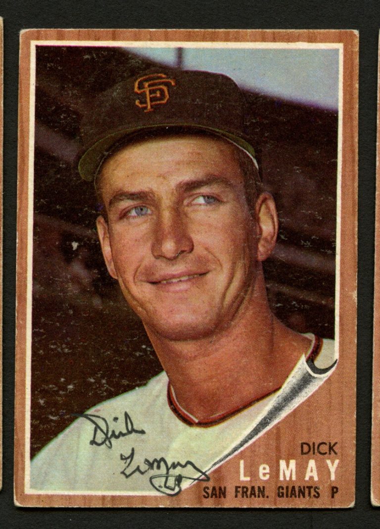 Dick Lemay #71 signed autograph auto 1962 Topps Baseball Trading Card