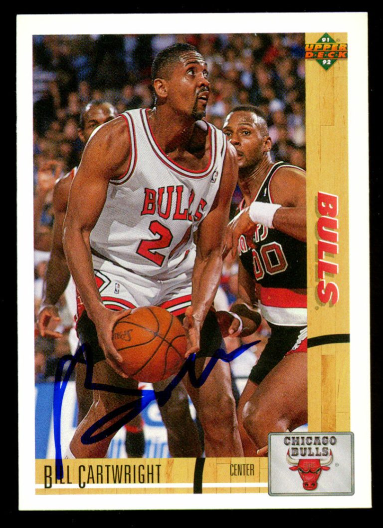 Bill Cartwright #189 signed autograph auto 1991-92 Upper Deck Basketball Card