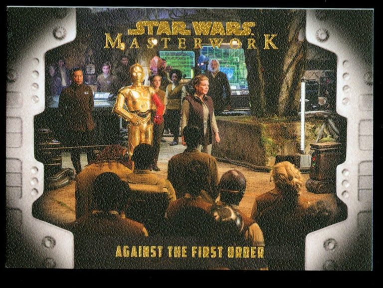 Against the First Order LP-9 2017 Star Wars Masterwork Evolution Alliance 72/99