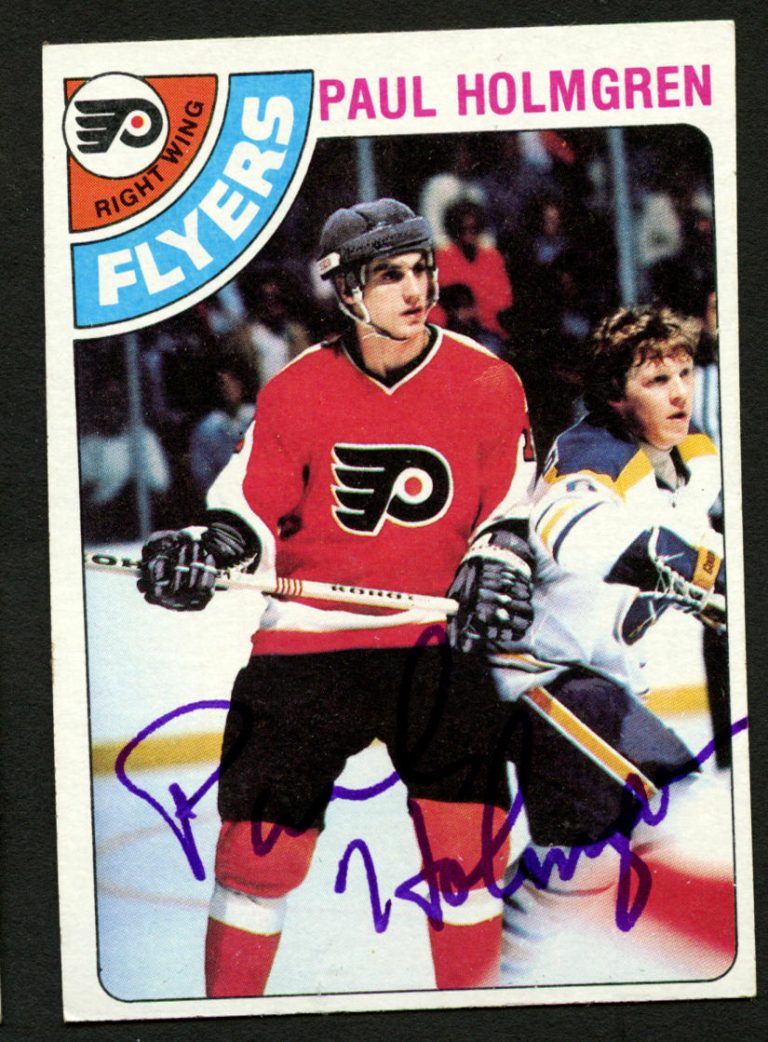 Paul Holmgren #234 signed autograph auto 1978-79 Topps Hockey Trading Card