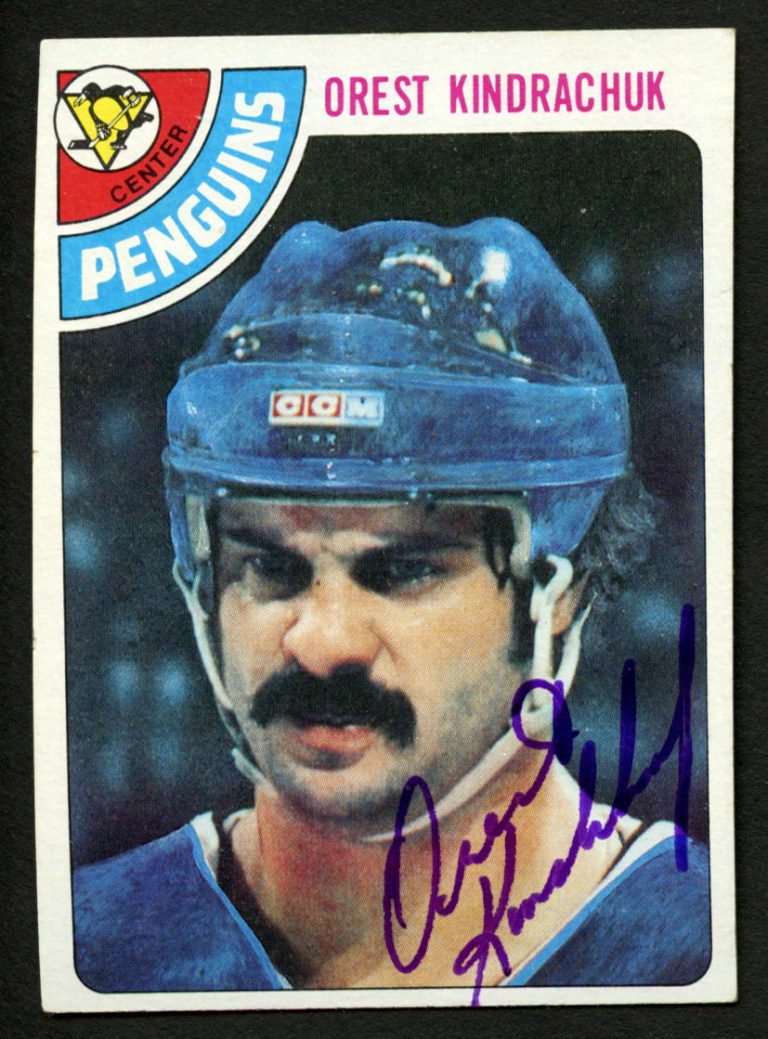 Orest Kindrachuk #114 signed autograph auto 1978-79 Topps Hockey Trading Card