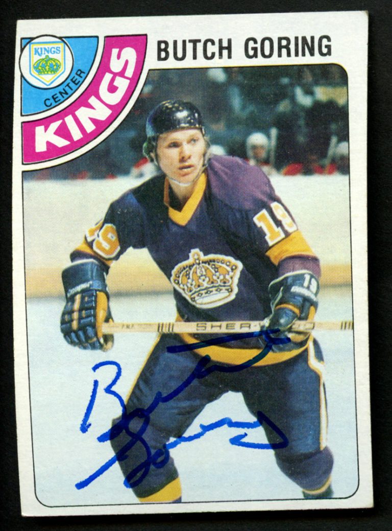 Butch Goring #151 signed autograph auto 1978-79 Topps Hockey Trading Card