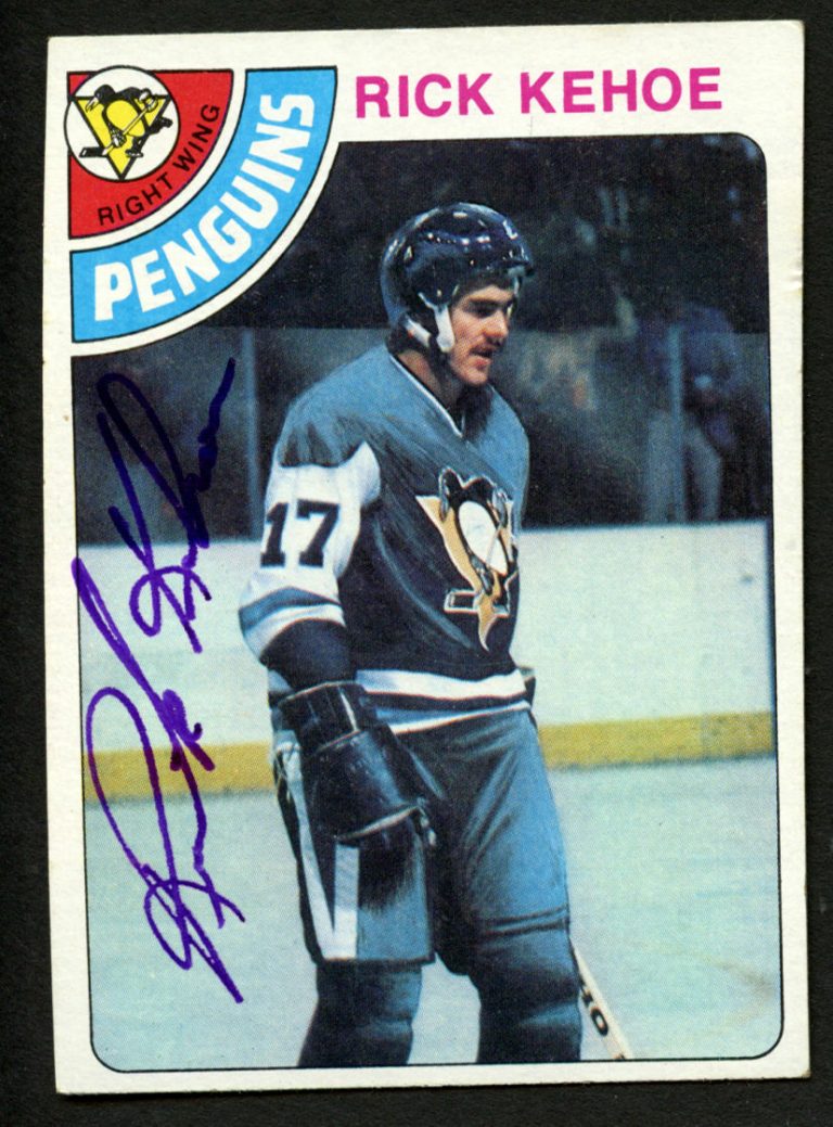 Rick Kehoe #213 signed autograph auto 1978-79 Topps Hockey Trading Card