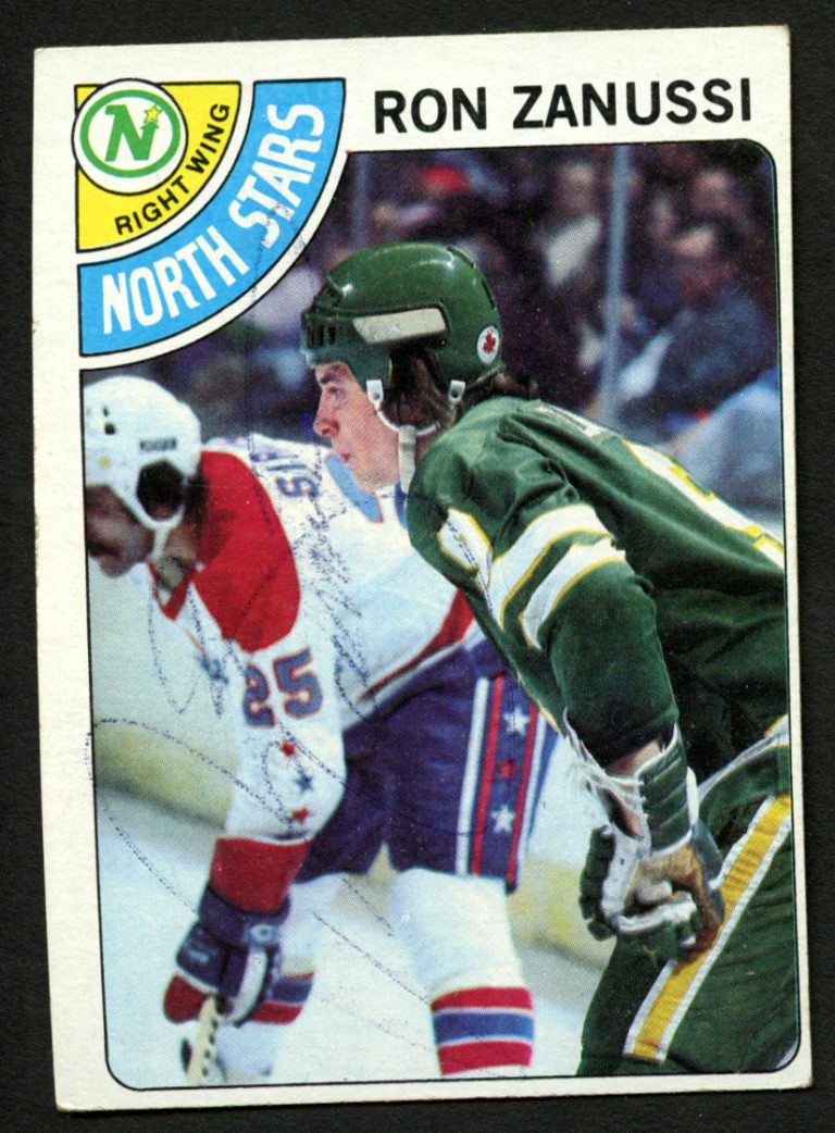 Ron Zanussi #252 signed autograph auto 1978-79 Topps Hockey Trading Card