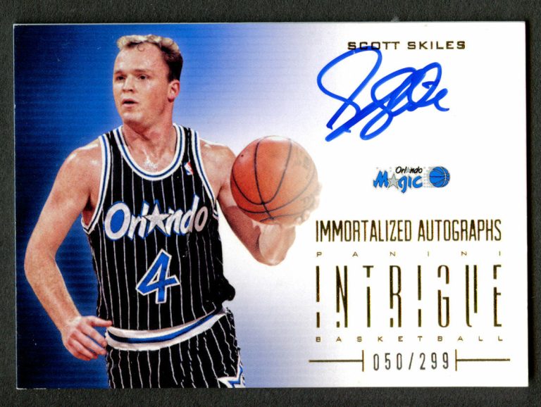 Scott Skiles #23 signed autograph auto 2012-13 Panini Intrigue Basketball 50/299