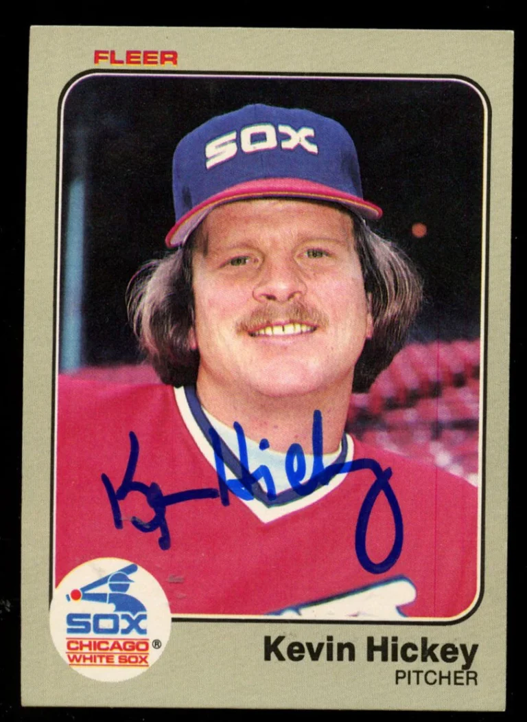 Kevin Hickey #237 signed autograph auto 1983 Fleer Baseball Trading Card