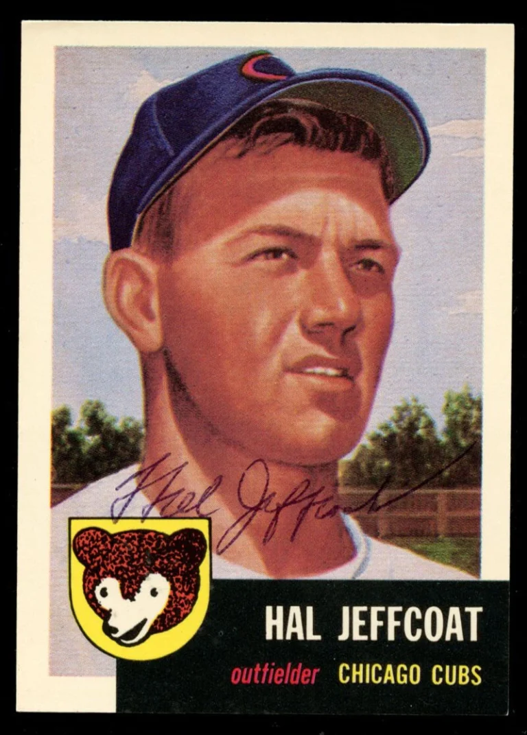 Hal Jeffcoat #29 signed autograph auto 1991 Topps 1953 Archives Baseball Card