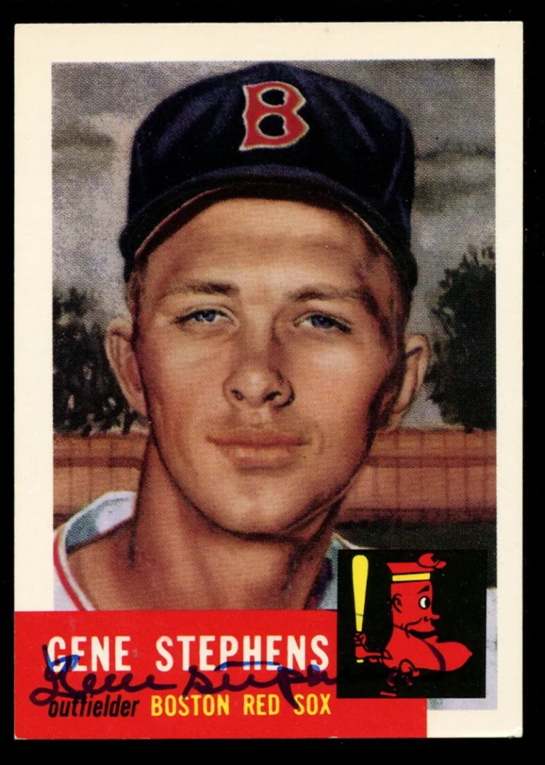 Gene Stephens #248 signed autograph auto 1991 Topps 1953 Archives Baseball Card