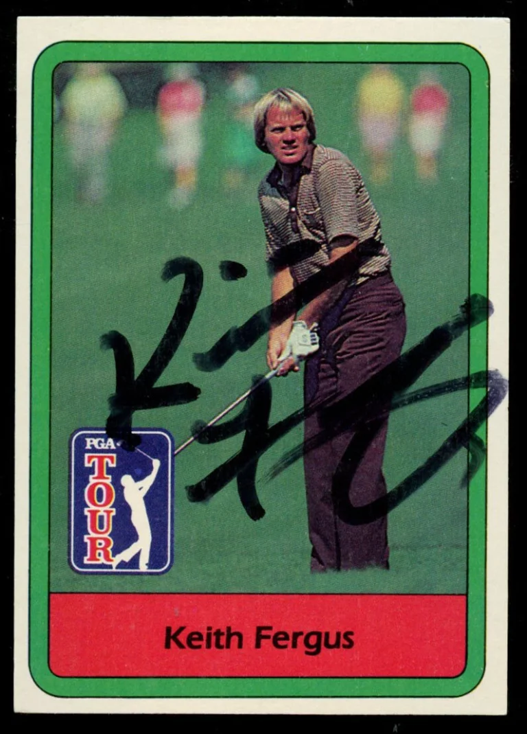 Keith Fergus #21 signed autograph auto 1982 Donruss Golf Trading Card