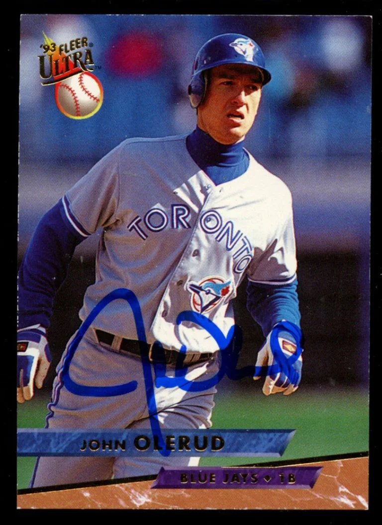 John Olerud #291 signed autograph auto 1993 Fleer ULTRA Baseball Trading Card