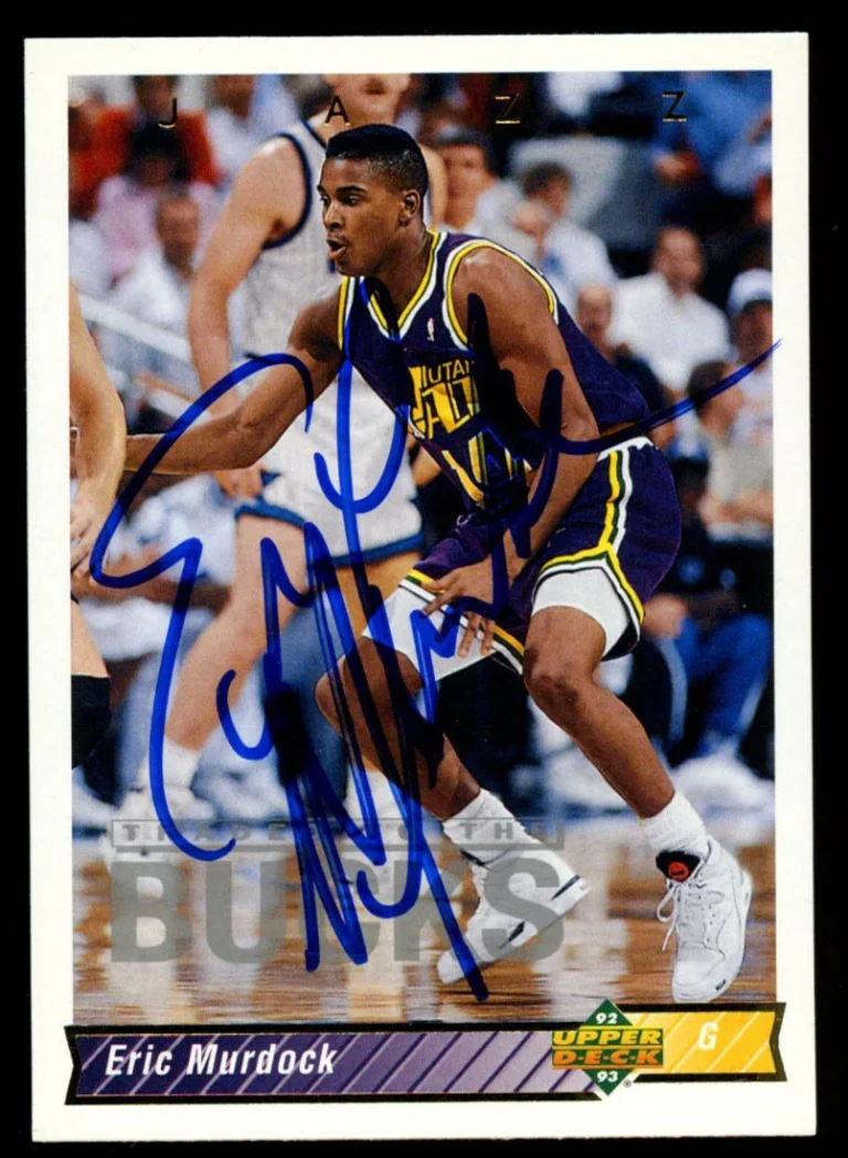 Eric Murdock #78 signed autograph auto 1992-93 Upper Deck Basketball Card