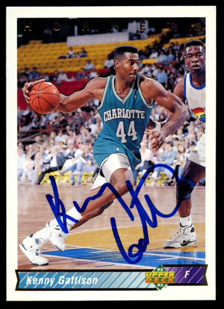 Kenny Gattison #284 signed autograph auto 1992-93 Upper Deck Basketball Card
