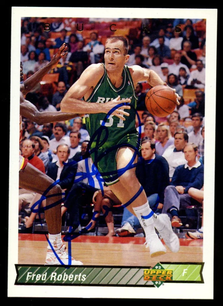 Fred Roberts #225 signed autograph auto 1992-93 Upper Deck Basketball Card