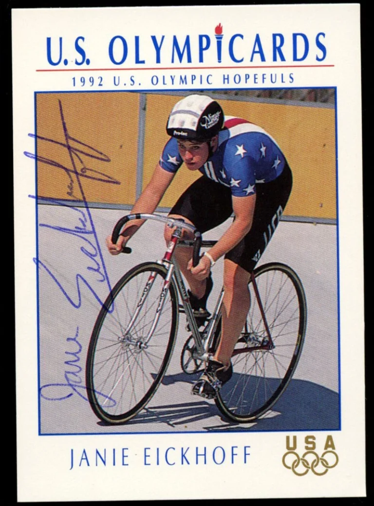 Janie Eickhoff #32 signed autograph auto 1992 Impel U.S. Olympic Hopefuls Card
