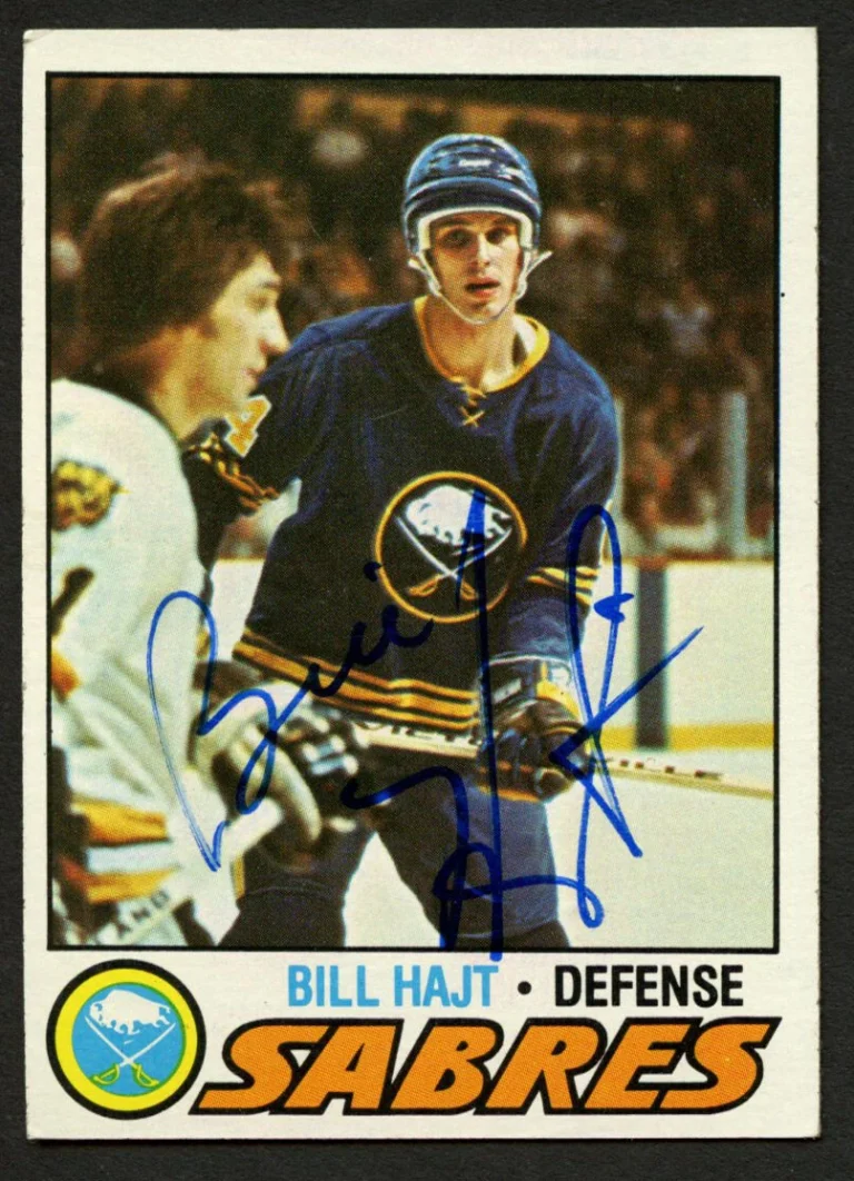 Bill Hajt #27 signed autograph auto 1977-78 Topps Hockey Trading Card