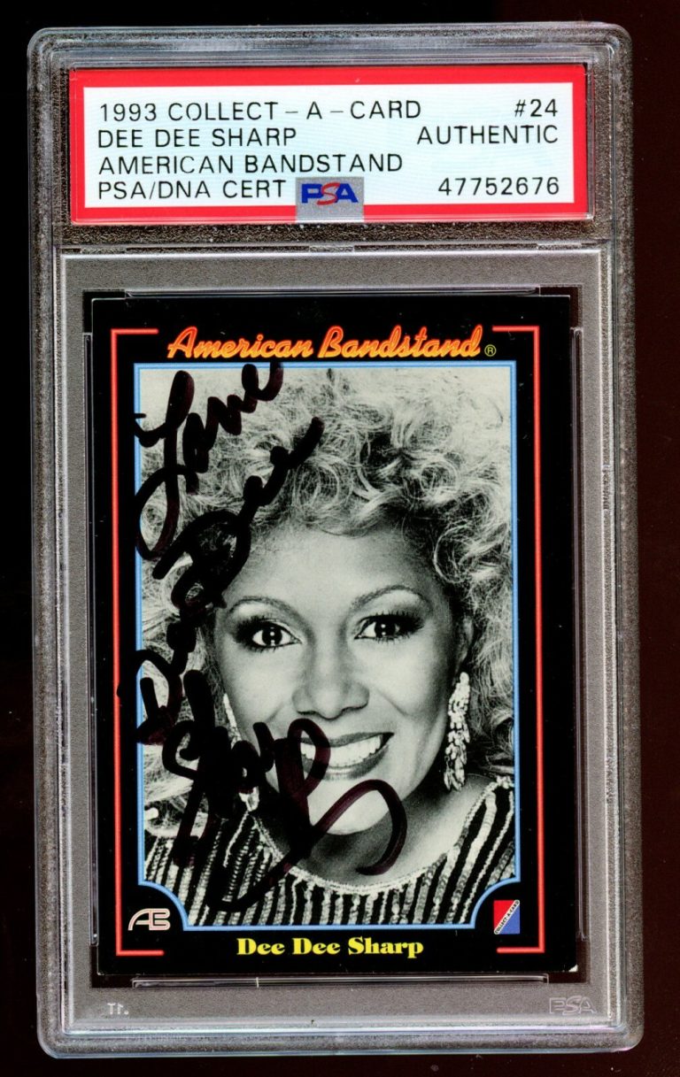 Dee Dee Sharp #24 signed autograph auto 1993 American Bandstand Card PSA Slabbed