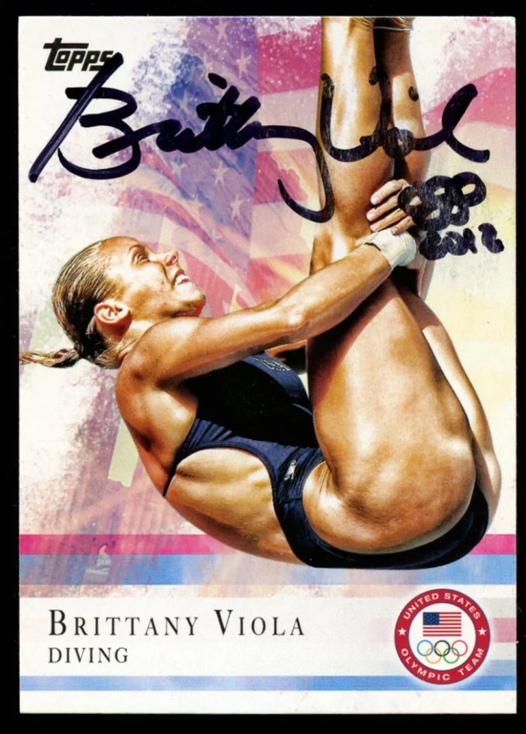 Brittany Viola #38 signed autograph auto 2012 Topps U.S. Olympic Team Card