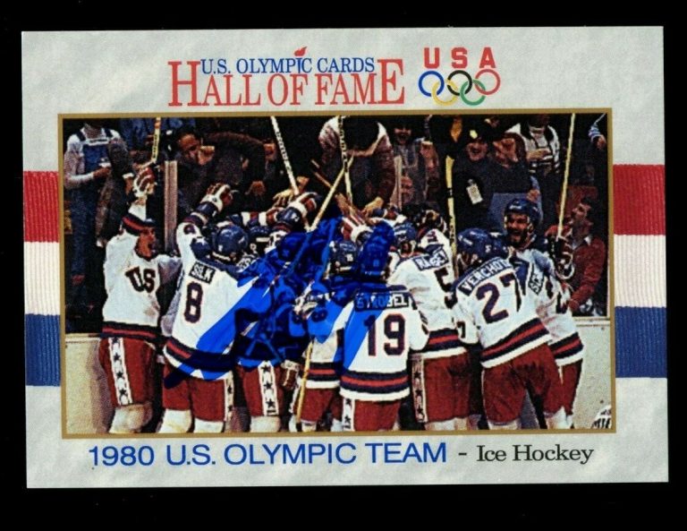 Steve Christoff #69 signed autograph auto 1991 Impel Olympic Hall Of Fame Card