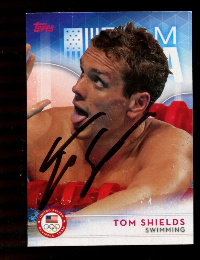 Tom Shields #49 signed autograph auto 2016 Topps USA Olympic Team Card