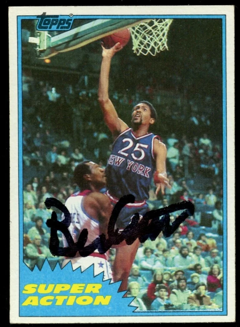 Bill Cartwright #102 signed autograph auto 1981-82 Topps Basketball Trading Card
