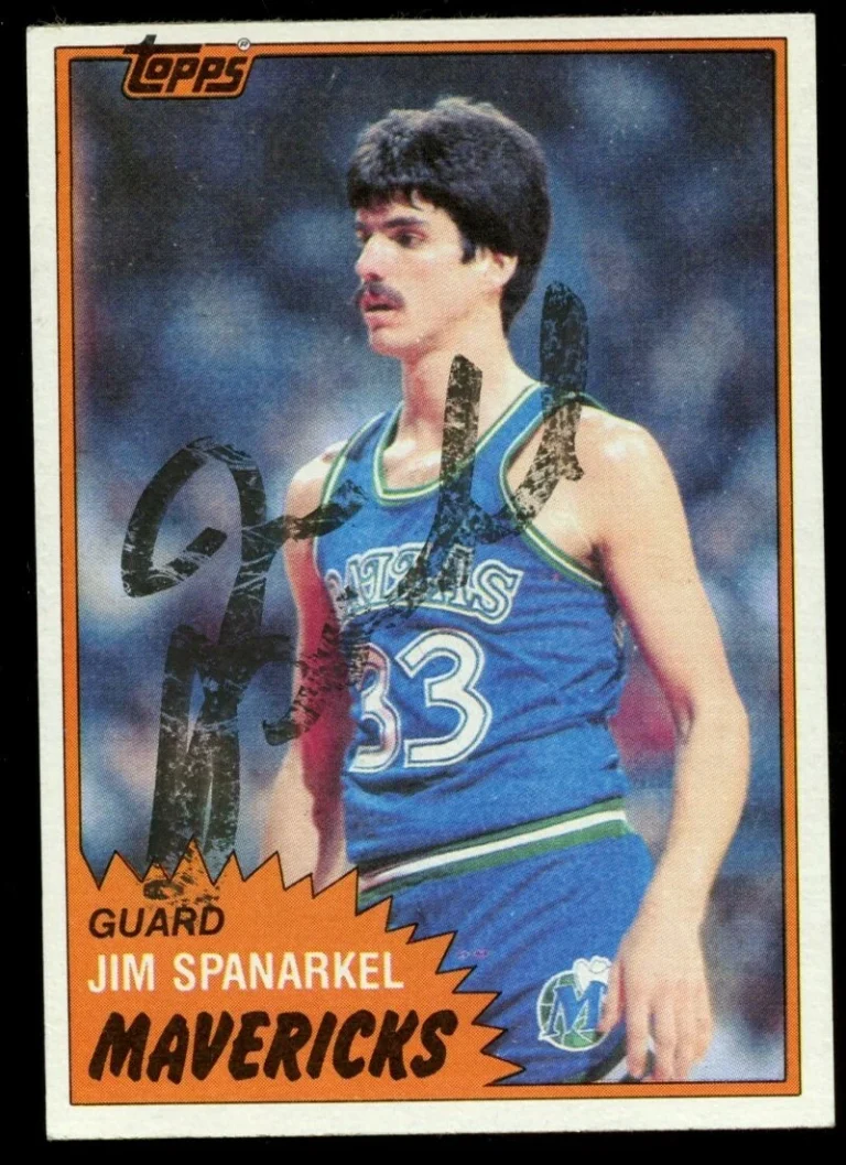 Jim Spanarkel #79 signed autograph auto 1981-82 Topps Basketball Trading Card