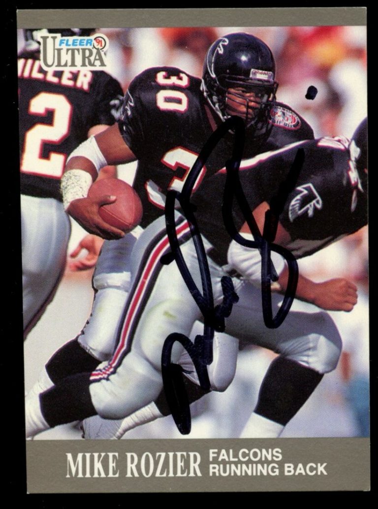 Mike Rozier #149 signed autograph auto 1991 Fleer Ultra Football Trading Card