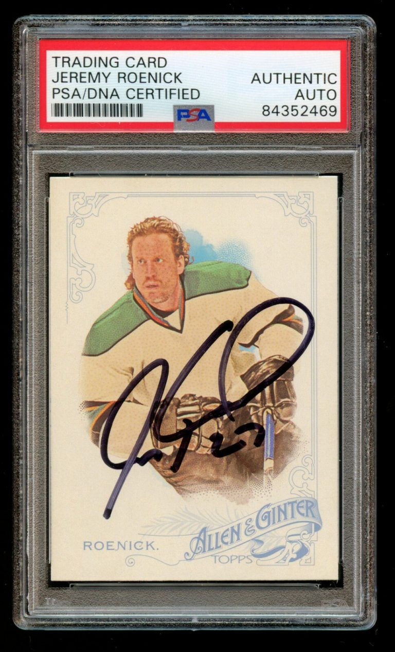 Jeremy Roenick #269 signed autograph auto 2015 Allen & Ginter's Trading Card PSA