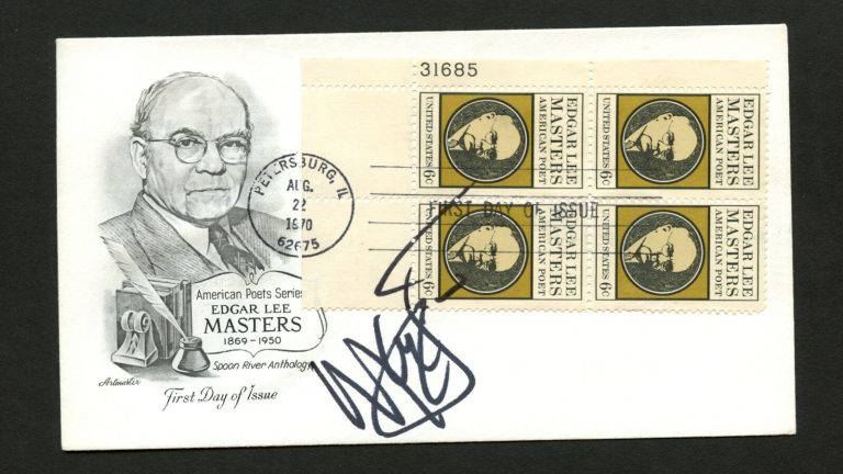 Max Lucado signed autograph auto FDC cover American Author PC168