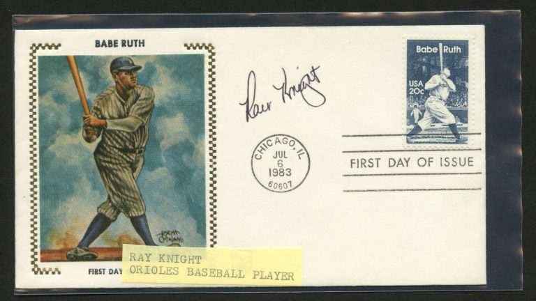Ray Knight signed autograph auto FDC cover Sports Analyst, Baseball Player PC174