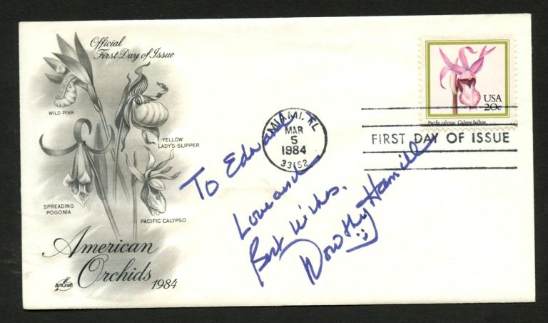Dorothy Hamill signed autograph auto FDC cover American Figure Skater PC148