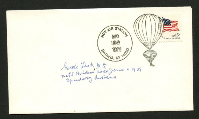 Goethe Link d.1980 signed autograph auto postal cover Surgeon & Astronomer PC165