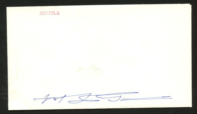 Jugderdemidin Gurragchaa signed autograph postal cover Mongolian Cosmonaut PC140