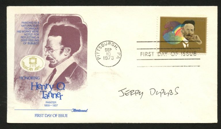 Jerry Dumas d.2016 signed autograph auto FDC cover American Cartoonist PC101