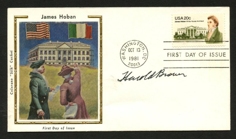 Harold Brown d2019 signed autograph auto FDC cover US Secretary of Defense PC070