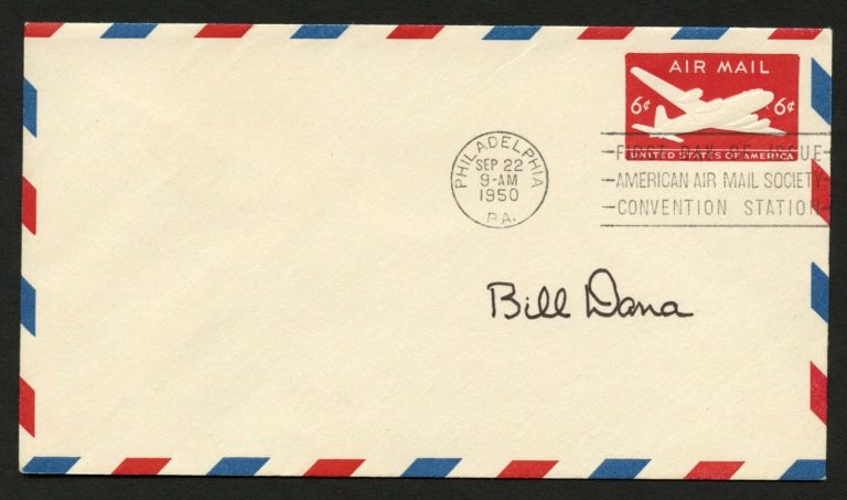 Bill Dana d.2014 signed autograph auto FDC cover NASA Test Pilot X-15 PC112