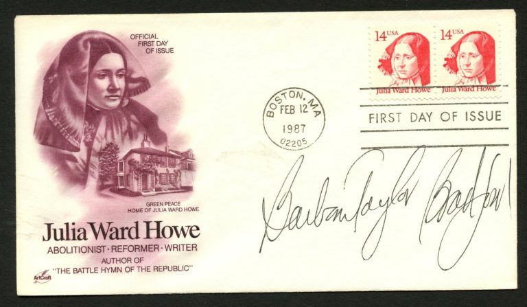 Barbara Taylor Bradford signed autograph FDC cover BritishAmerican Novelist P062