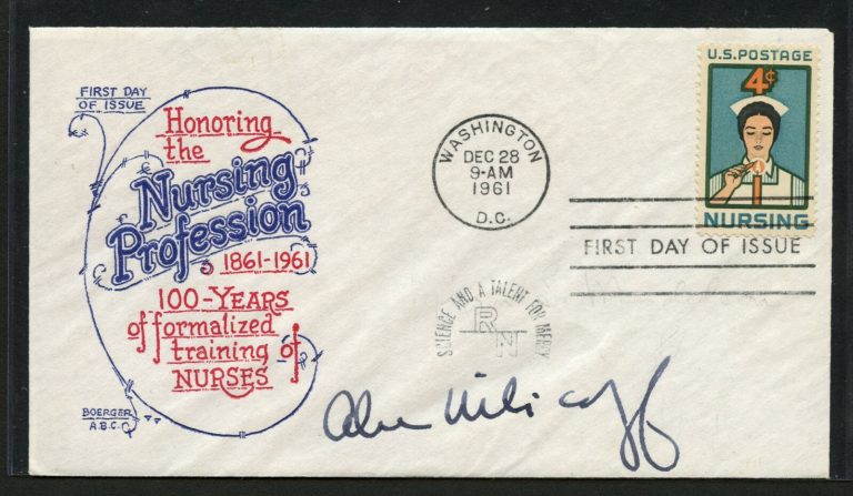 Abe Ribicoff d1998 signed autograph auto FDC cover Governor of Connecticut PC266