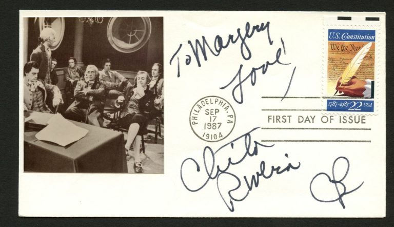 Chita Riviera signed autograph auto FDC cover American Actress PC275