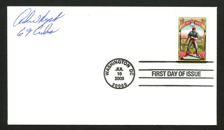 Archie Reynolds signed autograph auto FDC cover Baseball Player PC267