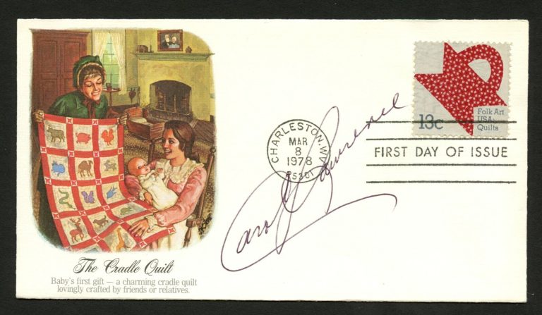 Carol Lawrence signed autograph auto FDC cover American Actress PC268