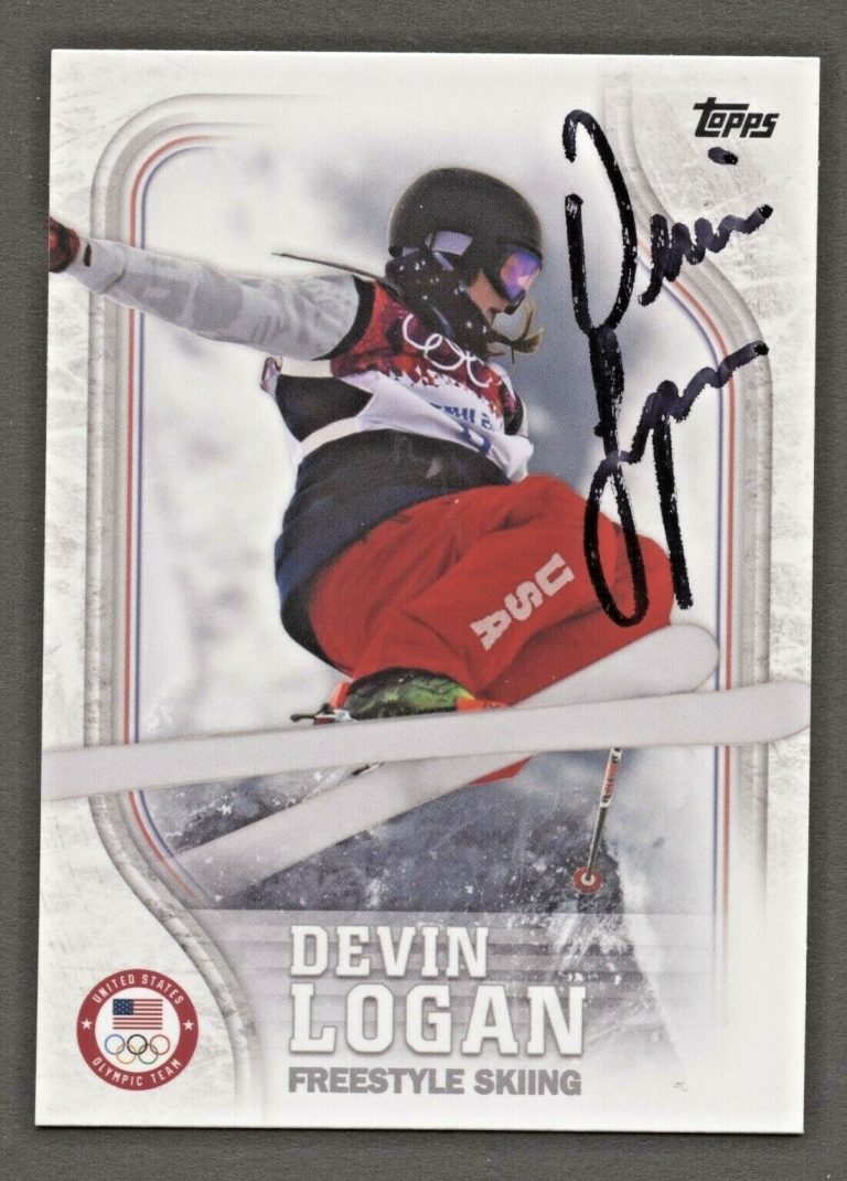 Devin Logan #USA-19 signed autograph auto 2018 Topps U.S. Winter Olympic Card