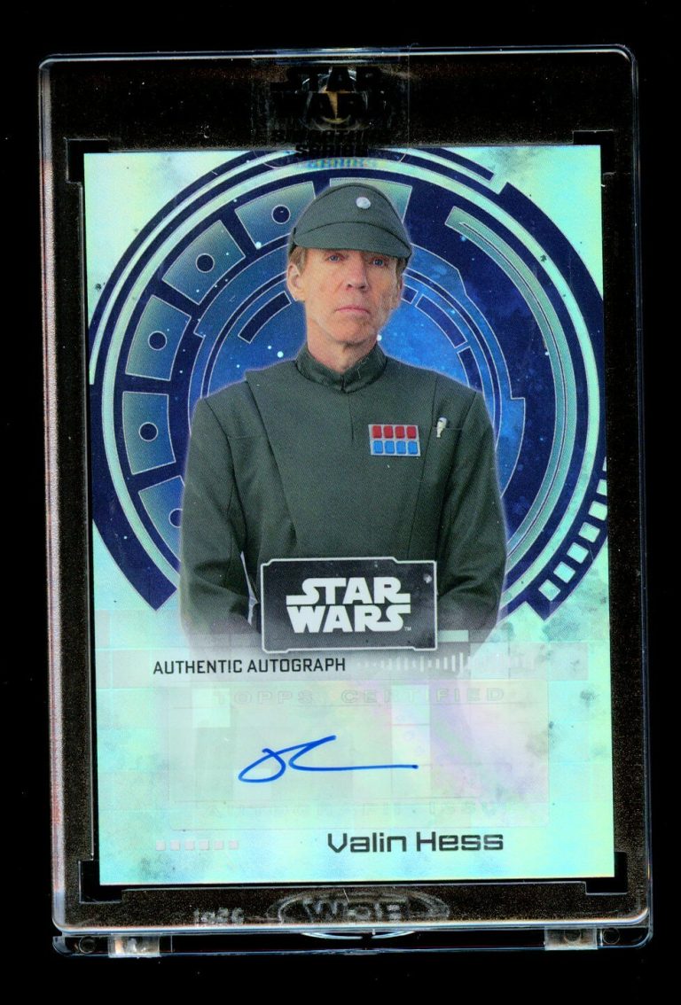 Ricahrd Brake as Valin Hess A-RB1 auto 2022 Topps Star Wars Signature Series