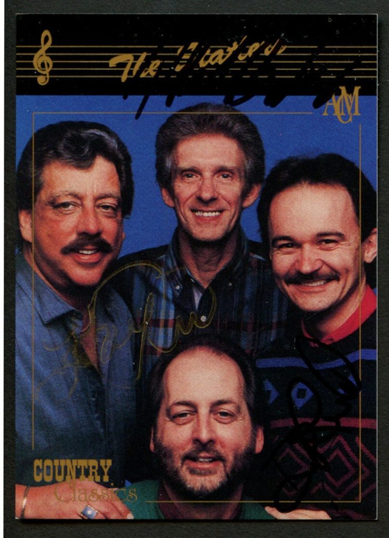 The Statlers #88 signed autograph auto 1992 Collect-A-Card Country Classics