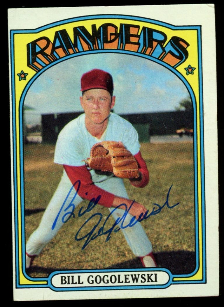 Bill Gogolewski #424 signed autograph auto 1972 Topps Baseball Trading Card