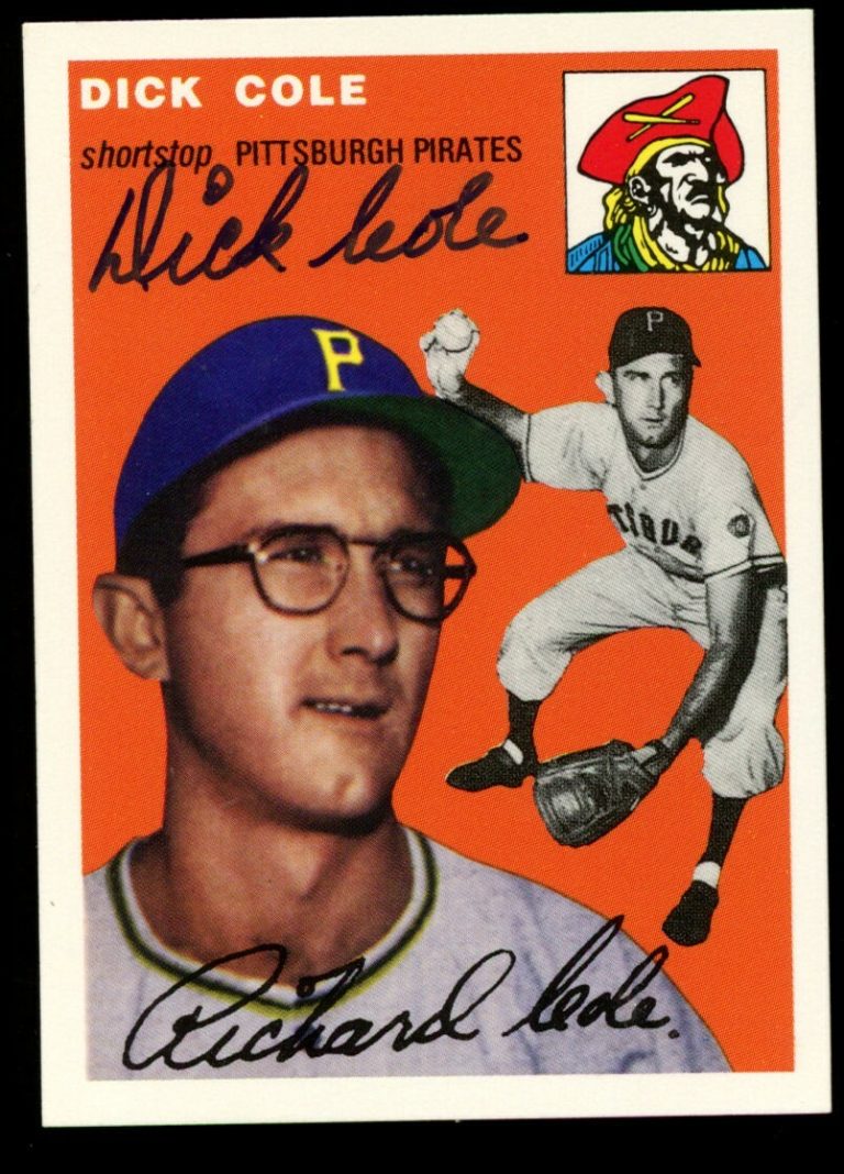 Dick Cole #84 signed autograph auto 1994 Topps 1954 Archives Baseball Card